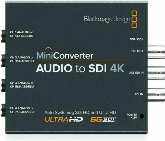 Image du produit Blackmagic Mini convertisseur SDI Multiplex 4K (Numérique -> Numérique)