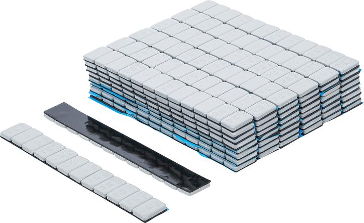 Immagine prodotto BGS Pesi per bilanciamento ruote | 12 x 5 g | 50 pezzi.