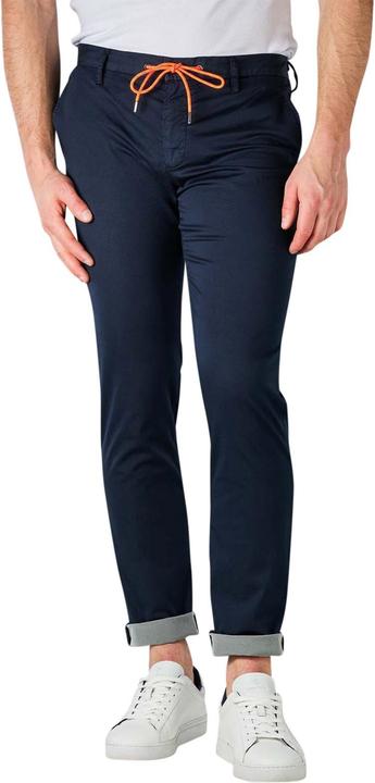 Alberto Jump Pants Light Cotton navy