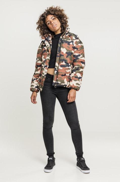 Actual product image Urban Classics Ladies Boyfriend Camo Puffer Jacket (4XL)