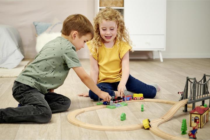 Actual product image Eichhorn EH railroad, railroad set with bridge