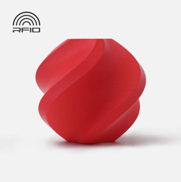 Image du produit Bambu Lab PLA Matte - Rouge écarlate - 1.75mm (PLA, 1.75 mm, Rouge)