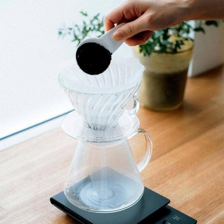 Immagine prodotto Hario Kit per la preparazione della birra in vetro V60 - Set Birraio in vetro + Server + Filtro (0.60 l)
