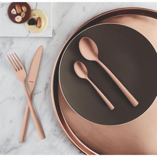 Produktbild Amefa MANILLE Besteckset 16-teilig, PVD kupfer vintage, für 4 Personen (16 Stück, Besteck Set)