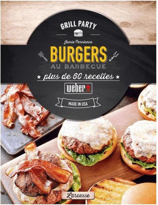 Actual product image Weber Livre de recettes Burger (French)
