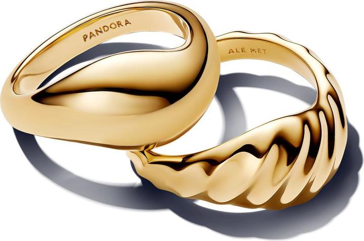 Produktbild Pandora Wellige Kombinierbare Ringe (60)