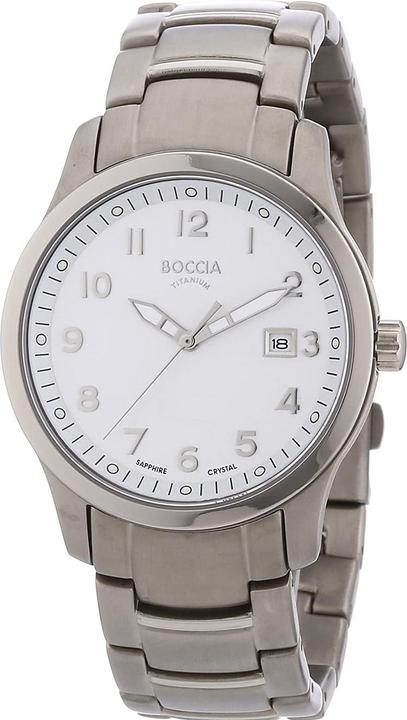 Boccia 3626-04 Herrenuhr Titanium 38mm 10ATM (Analoguhr, 38 mm)