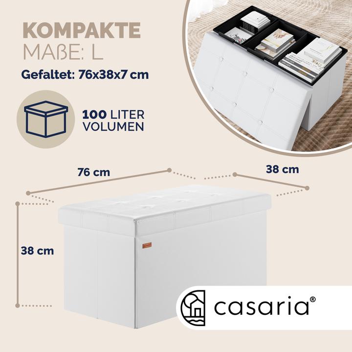 Actual product image Casaria Seat chest (80 cm)