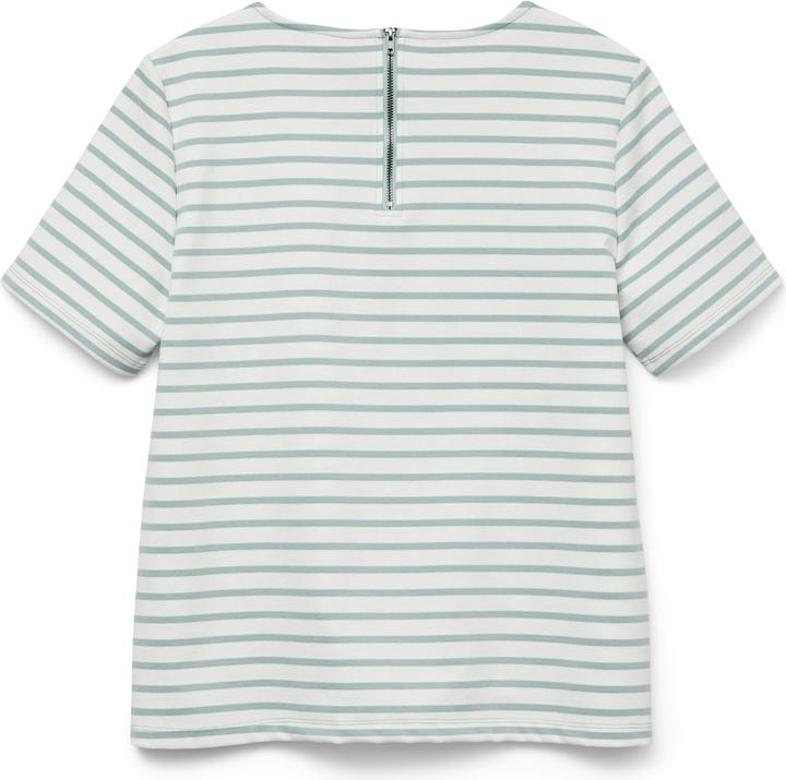 Actual product image Vero Moda Vmabby Ss Zip Top Jrs Noos (XS)
