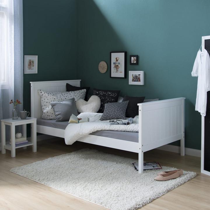 Actual product image Jamb Children's bed 90x200cm country style white (90 x 200 cm)