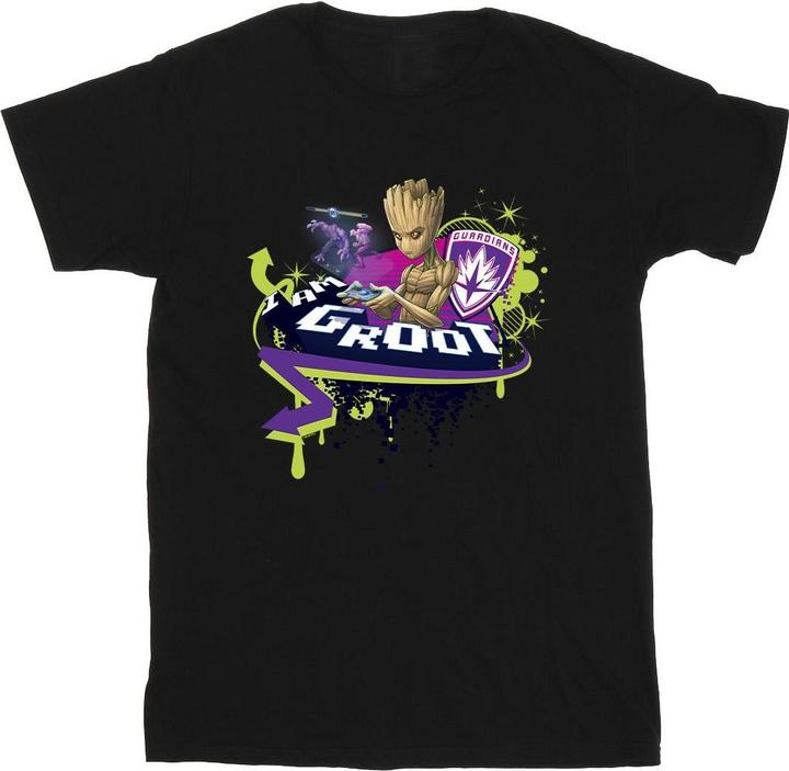 Guardians Of The Galaxy Groot Gaming Holo TShirt (XL)
