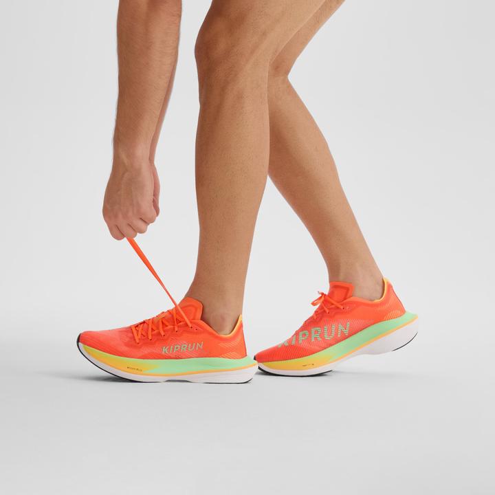 Produktbild Kiprun Men's KD900X LD2 Running Shoes - Orange/Green (42)