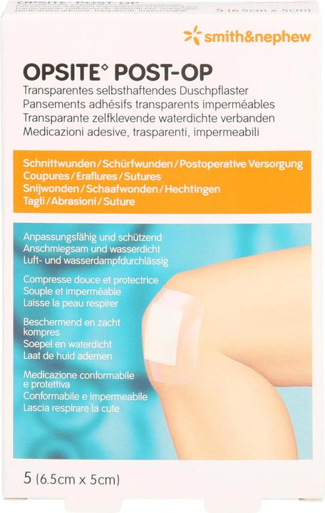 Actual product image Smith & nephew Post-OP shower plasters (5 x)