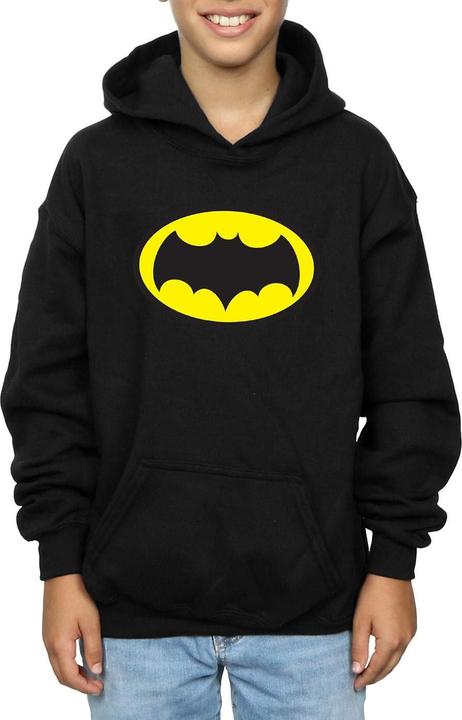 Actual product image Boys Batman TV Series Logo Hoodie (152, 158)