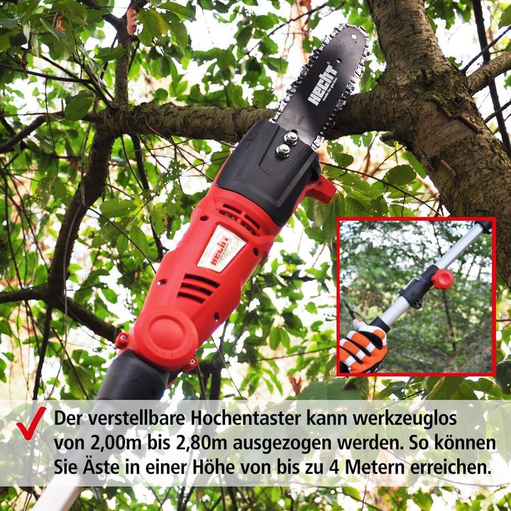 Image du produit Hecht 971 W Élagueuse sur perche (Scie à chaîne électrique)