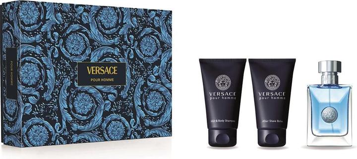 Image du produit Versace Pour Homme Gift Set EDT 50 ml. after shave balm 50 ml and Shampoo 50 ml 50ml (Set soin capillaire)