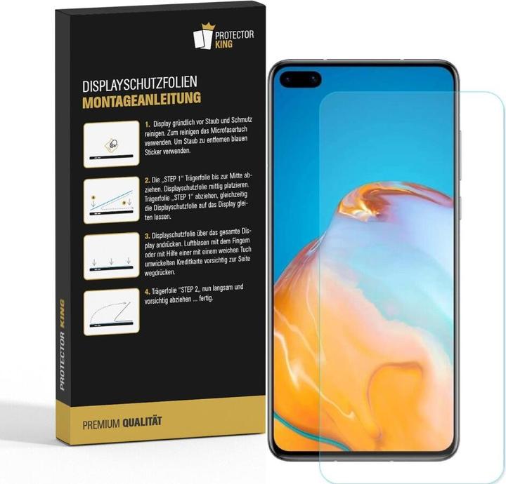 Produktbild Protectorking 3x Panzerfolie Anti-Shock HD Klar (3 Stück, Huawei P40)