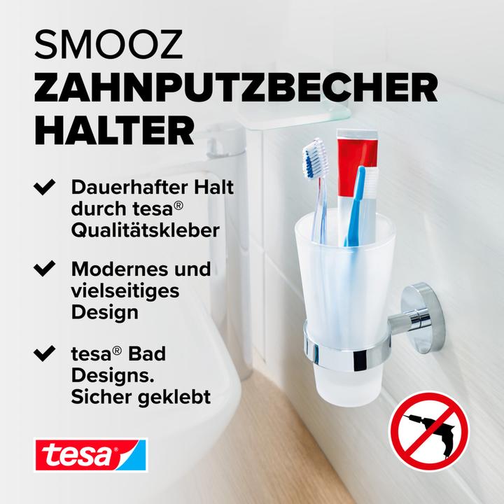 Immagine prodotto tesa SMOOZ - Porta bicchiere da bocca (8,5 x 13,5 x 15,5 cm)