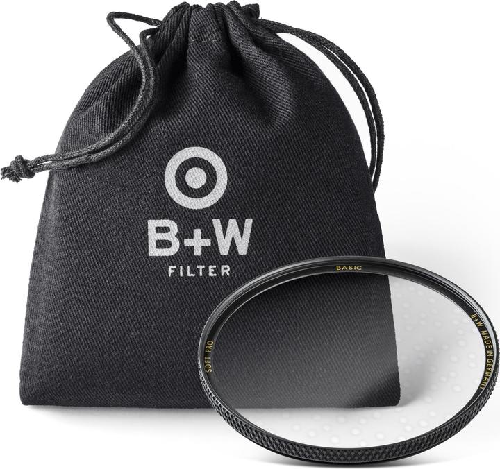 Actual product image B+W Soft focus S-P Soft-Pro filter, no coating/Basic 46mm (Blur filter)