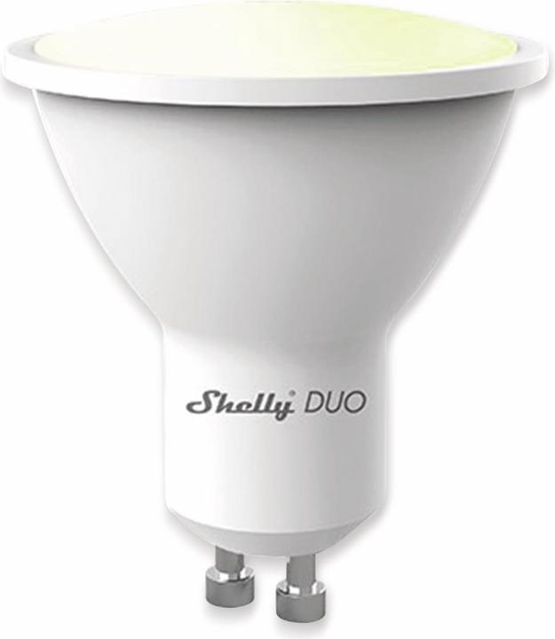 Shelly Duo GU10 - WW/CW (GU10, 4.80 W, 475 lm, 1 x, F)