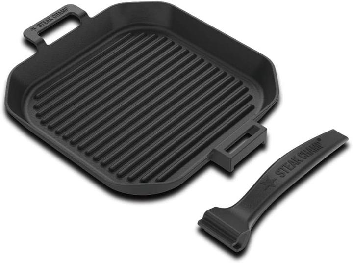 Produktbild Steakchamp Grillpfanne (26 cm, Grillpfanne, Gusseisen)