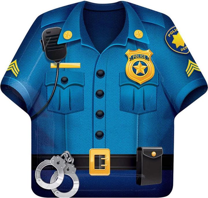 Produktbild Creative Party Polizeihemd Partyteller (8er Pack)