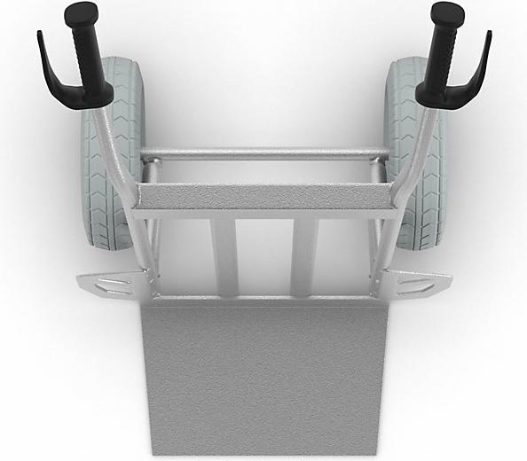 Produktbild Matador Profi-Sackkarre CT4025, Schaufel BxT 400x250 mm, PU-Bereifung, spurlos (350 kg)