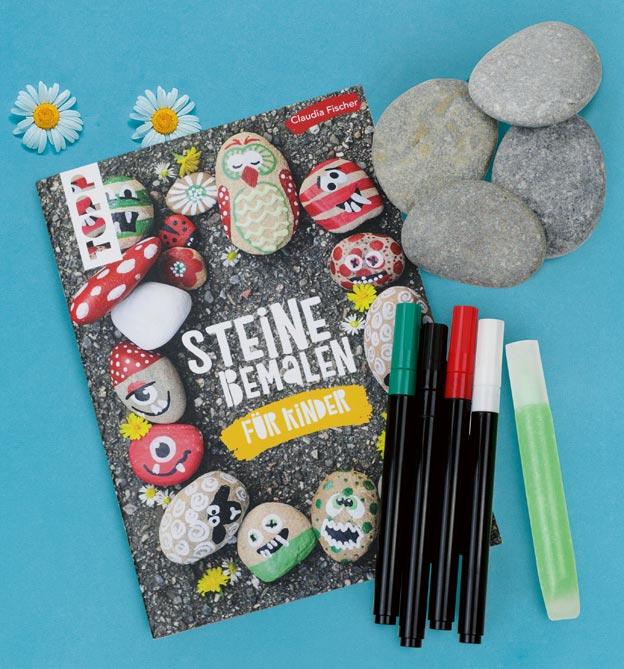 Produktbild Topp Kreativ-Set- Steine bemalen