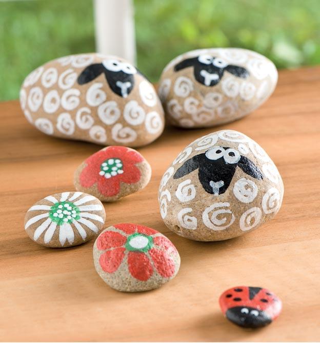Produktbild Topp Kreativ-Set- Steine bemalen