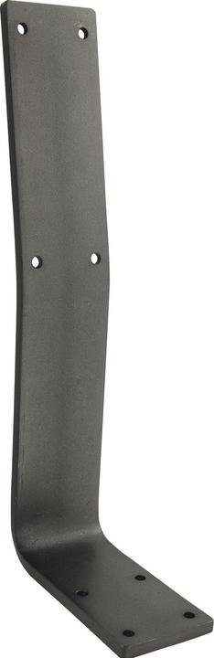 Actual product image Simausrom Backrest bracket A-/X-shape/trapeze Black steel, protective coating