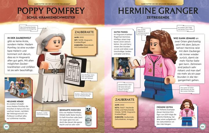 Actual product image Lego Harry Potter Lexikon der Minifiguren (German, Elizabeth Dowsett, 2023)