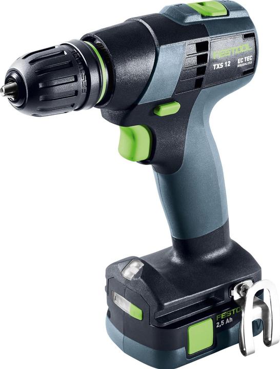 Actual product image Festool Trapano avvitatore a batteria TXS 12 2,5-Plus (Rechargeable battery operated)