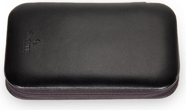 Actual product image Sacher TR600R.0104 - 10-piece manicure case Manicure set black leather