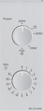 Actual product image Panasonic NN-E22JMMEPG (20 l)