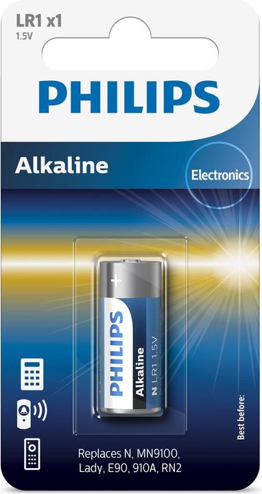 Philips Avent Philips Alkaline 1.5V 1-blister (N) (1 pz., 940 mAh)