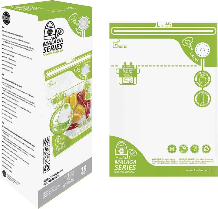 Actual product image Fosa Vacuum bag 'Malaga' size L