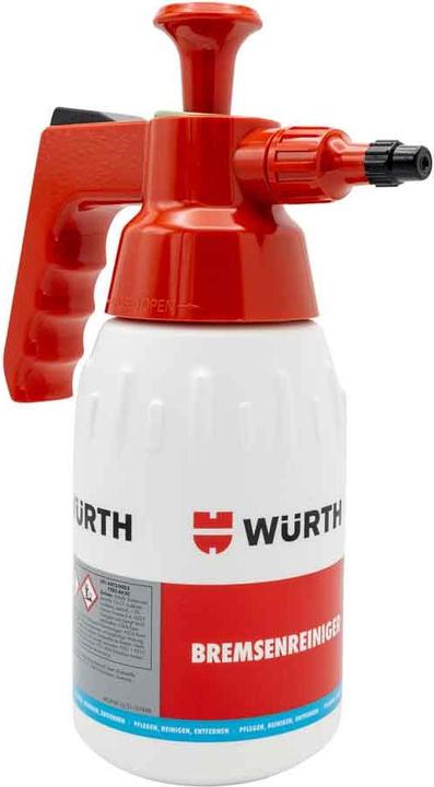 Würth Flacon pulvérisateur de nettoyant pour freins, non rempli (1 l)