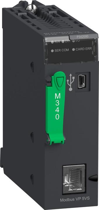 Schneider Electric CPU PLC con Modbus serie M340