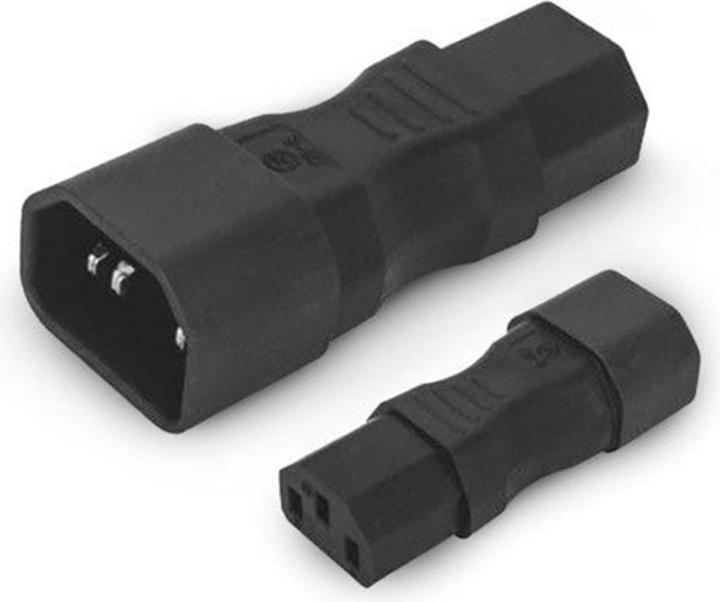 Image du produit Alpha Elettronica Fiche d'adaptateur C13 - C14, droite (C14, C13)