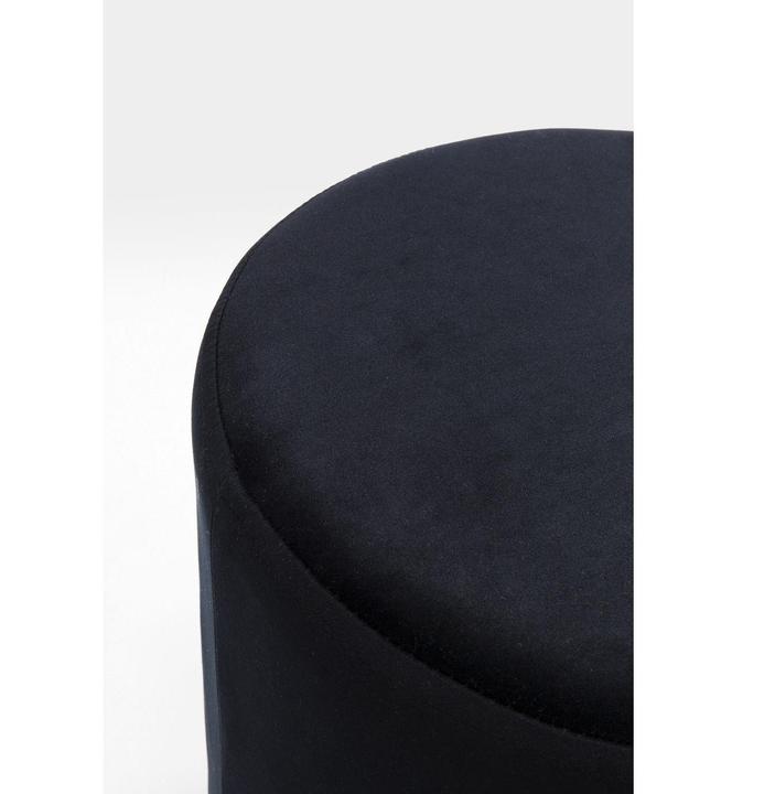 Produktbild Kare Design Hocker Cherry Schwarz Brass Ø35cm