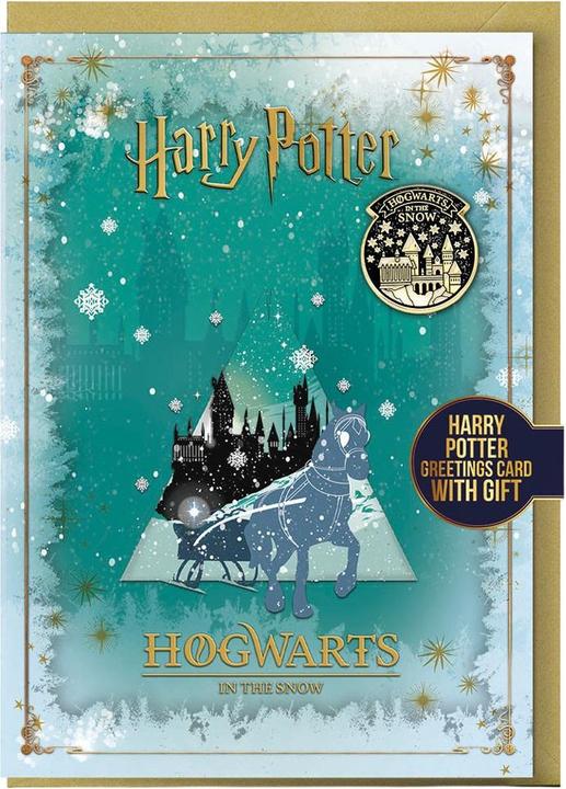 Immagine prodotto Hogwarts Winter Natale Biglietto d'Auguri (1 pz.)