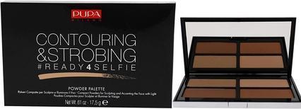 Actual product image Pupa Milano Contouring & Strobing Palette Ready 4 Selfie Medium Skin (#002 Medium Skin)