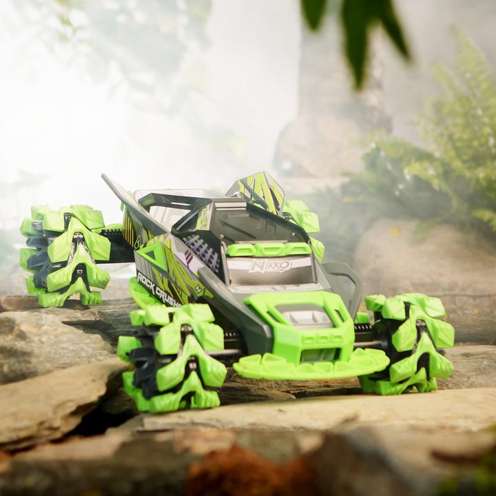 Produktbild Nikko RC 19069 Rock CrushR, Ferngesteuertes RC Auto, Offroad Fahrzeug bis 14 km/h, automatisch ausfa