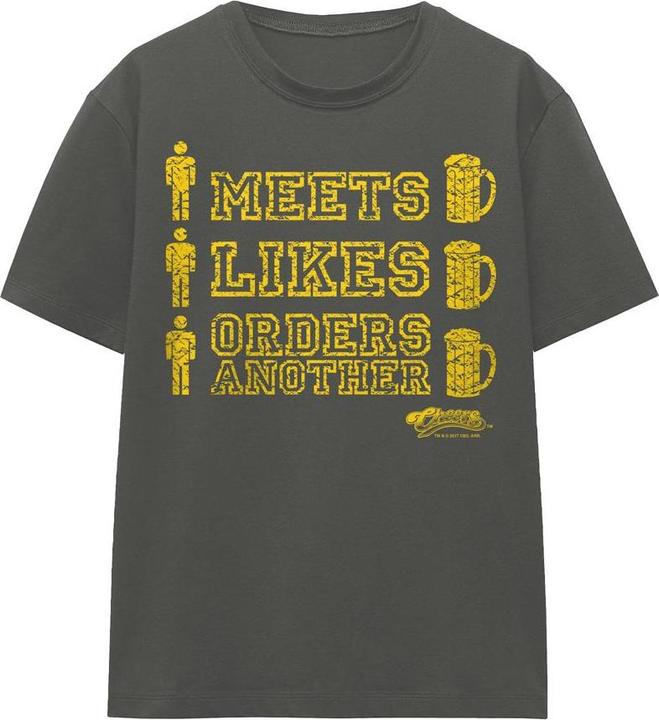 Image du produit Cheers - T-shirt MAN MEETS BEER - Adulte (S)