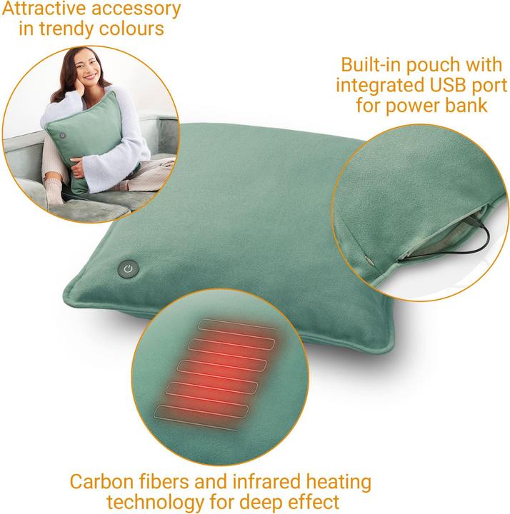 Produktbild Medisana HC 250 Interior Cushion Line green (40 x 40 x 18 cm)