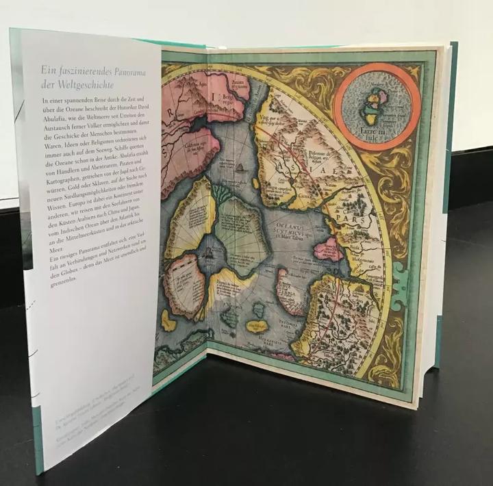 Actual product image Das unendliche Meer – Die grosse Weltgeschichte der Ozeane (German, David Abulafia, 2021)