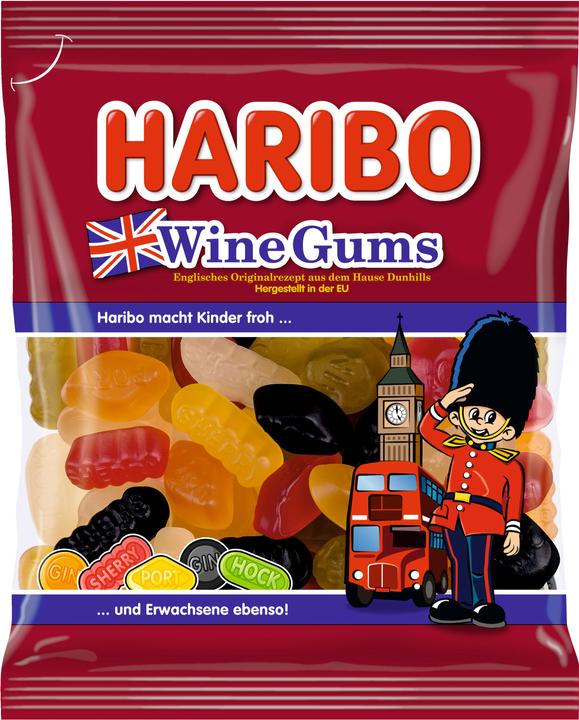 Actual product image Haribo Wine Gums (1 pcs., 175 g)