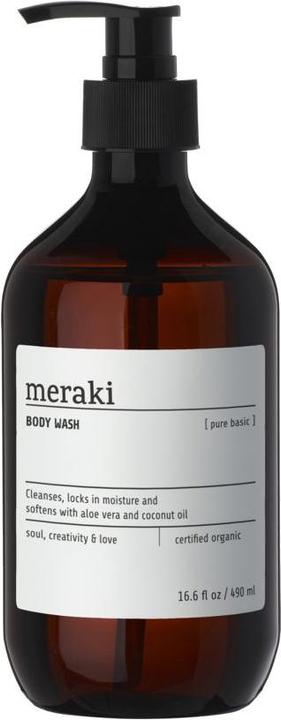 Meraki Body wash, Pure basic (490 ml)
