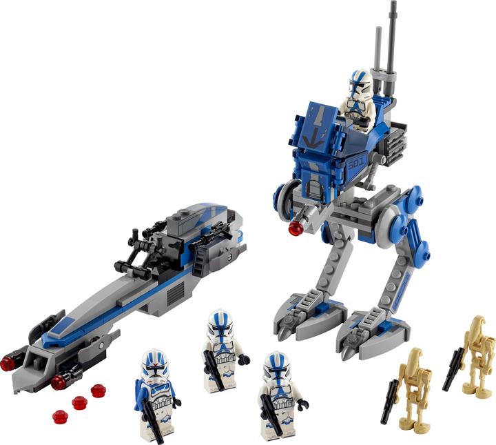 Actual product image LEGO Star Wars 75280 501st Legion Clone Troopers (75280, LEGO Star Wars)