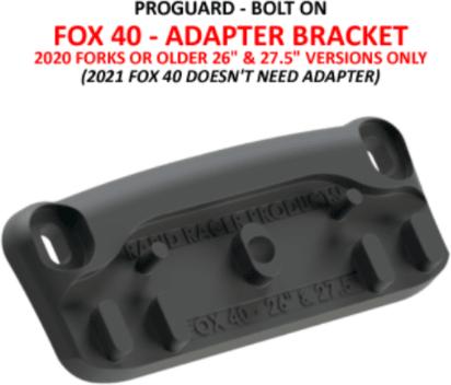 Immagine prodotto RRP ProGuard Bolt On - Adapter/Stability Brackets V2 (Parafango posteriore)